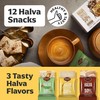 Variety Pack of Halvah Marble, Vanilla, and Walnut Israel Candy