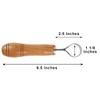 Wood Carving Scorp Knife. Round Carving Tool for Spoons, Bowls
