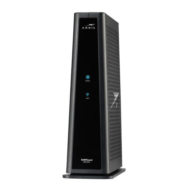 ARRIS Surfboard SBG8300-RB DOCSIS 3.1 Cable Modem & AC2350 Wi-Fi Router | Comcast Xfinity, Cox, Spectrum & More | Four 1 Gbps Ports | 1 Gbps Max Internet Speeds | 4 OFDM Channels |- REFURBISHED