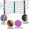 Music Folder for Sheet Music A4, Choir Folder, Black, 40
