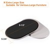 Large Furniture Sliders for Carpet & Hardwood Floors, 8 PCS