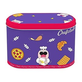 Chefclub Flour Can: This handy flour tin is designed for the measuring cups, simply dip the measuring cup and fill the desired amount.