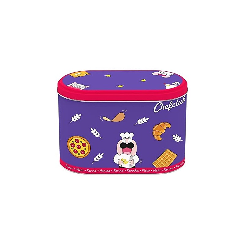 Chefclub Flour Can: This handy flour tin is designed for