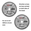 Saxton TCT Circular Wood Saw Blade 160mm x 20mm x