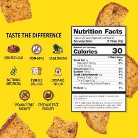 Kooshy Croutons | Made with Sourdough Bread | Non GMO Croutons for Salad, Soup, and Snacking (Variety Pack | 5 oz / 6 Pack)