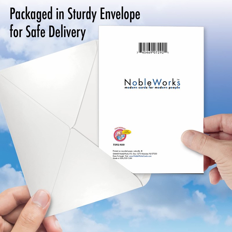 7292 'My Butt Hurts' - Funny Easter Greeting Card with