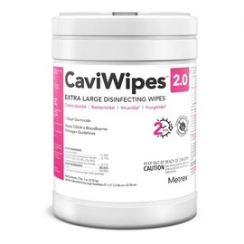 Metrex 14-1150 CaviWipes 2.0 Wipes Extra Large 65/Can