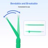JMU 400 Micro Applicators Brushes Dental Fine, Disposable Dental Microswab,