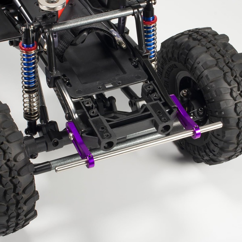 Aluminum CNC Modular Bumper Set for 1/10 RC Crawler Chassis