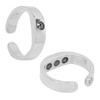 Prevent Snoring Ring Breath Aid Reusable Titanium Steel Adjustable Acupressure