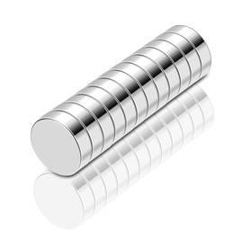 ThreeLeaves 30 Magnets for Metal Collar Stays.Small Strong Magnets for Collar Stays Magnetic.(0.35×0.1IN, 18 PCS and 0.4×0.15IN Extra Strong, 12 PCS)