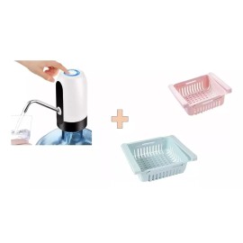 CB Despachador Aguaelectrico + 2 Canastillas De Refri