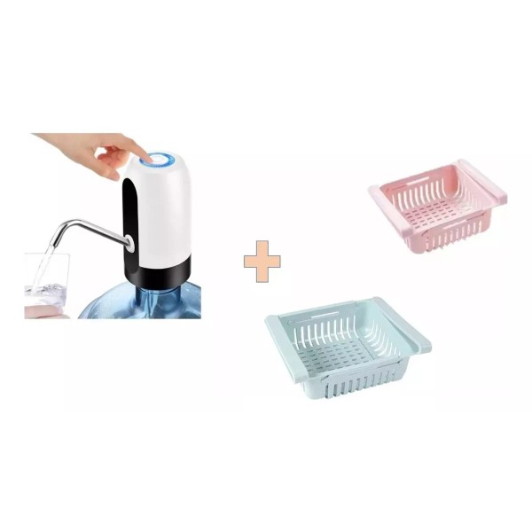 CB Despachador Aguaelectrico + 2 Canastillas De Refri