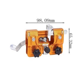 Chainsaw Sharpener, Portable Chainsaw Sharpening Jig Kit, Chainsaw Vise and Hand-Cranked Chainsaw Sharpening Jig Kit for Lumberjack, Landscaper, Maintenance Worker Loopunk