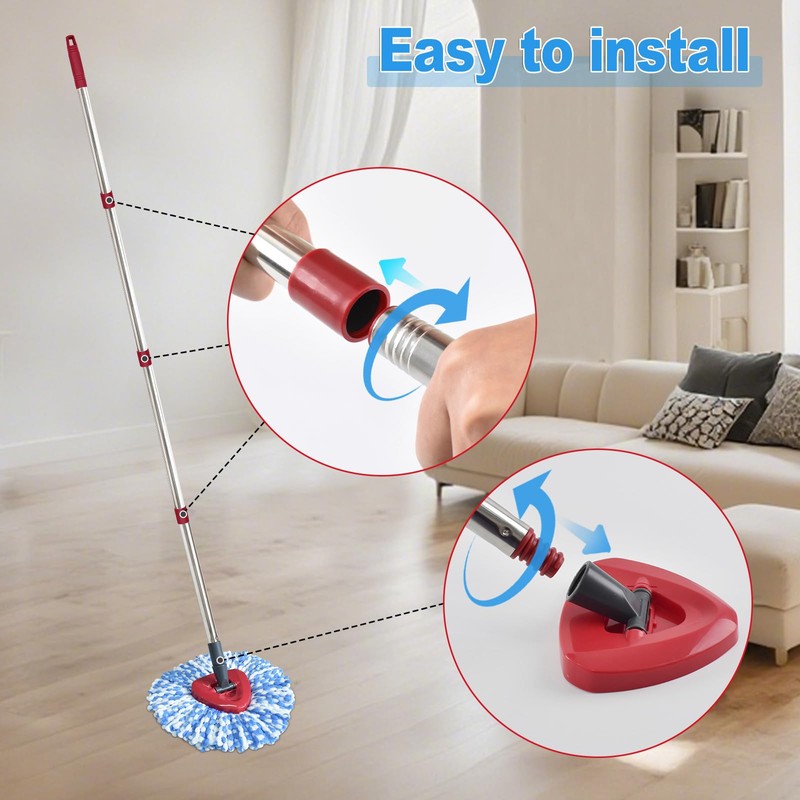 Mop Handle for Ocedar, Mop Handle for O Cedar, Spin