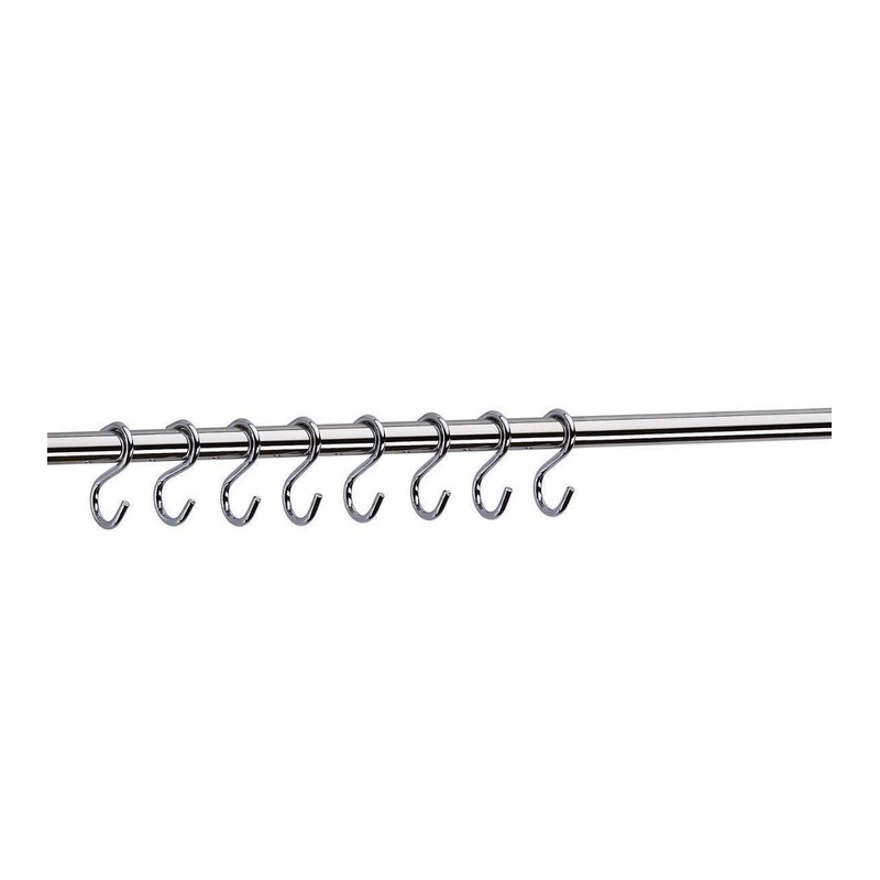Gedotec Design Kitchen Railing Chrome Railing System | Chrome-Plated Polished