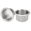 uxcell 2 Pcs 201 Stainless Steel Drop-in Cup, 2.17" x