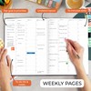 Clever Fox Appointment Book – Hourly Schedule Planner with 15-Minute