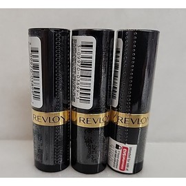 Revlon 3 Revlon Super Lustrous Lipstick #761 Extra Spicy Makeup 0.15 oz Creme