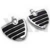 SMT- Chrome Billet Aluminum Wing Mini Floorboard Compatible With Victory