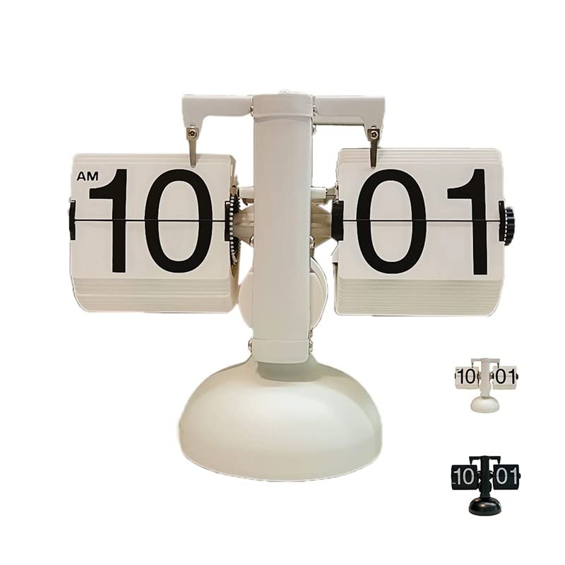 Flip Clock, Retro Digital Flip Down Clock Retro Vintage Design
