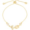 Juego de 3 Piezas de Tulipán para Mujer: Collar con