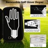 Craftsman Golf Glove Holder Case with Glove Shaper Portable Golf