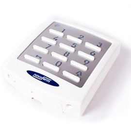 Radio Code Lock Metal Signal 218 433 MHz Tormatic Novoferm White