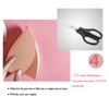 WMugthome 3 Pairs Sewn Bra Pads Push Up of Triangle