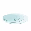 unbranded 24 Round Tempered Glass Table Top, 1/4 Thick, Flat
