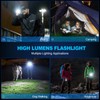 Alicegirl Rechargeable Flashlights High Lumens, 90,000LM Super Bright Flashlight, Adjustable