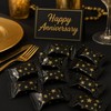 216 Count Black and Gold Buttermints Individually Wrapped Bulk –