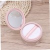 Healvian Pcs Make-up Powder Container Mesh Interlayer Leakproof Compact for