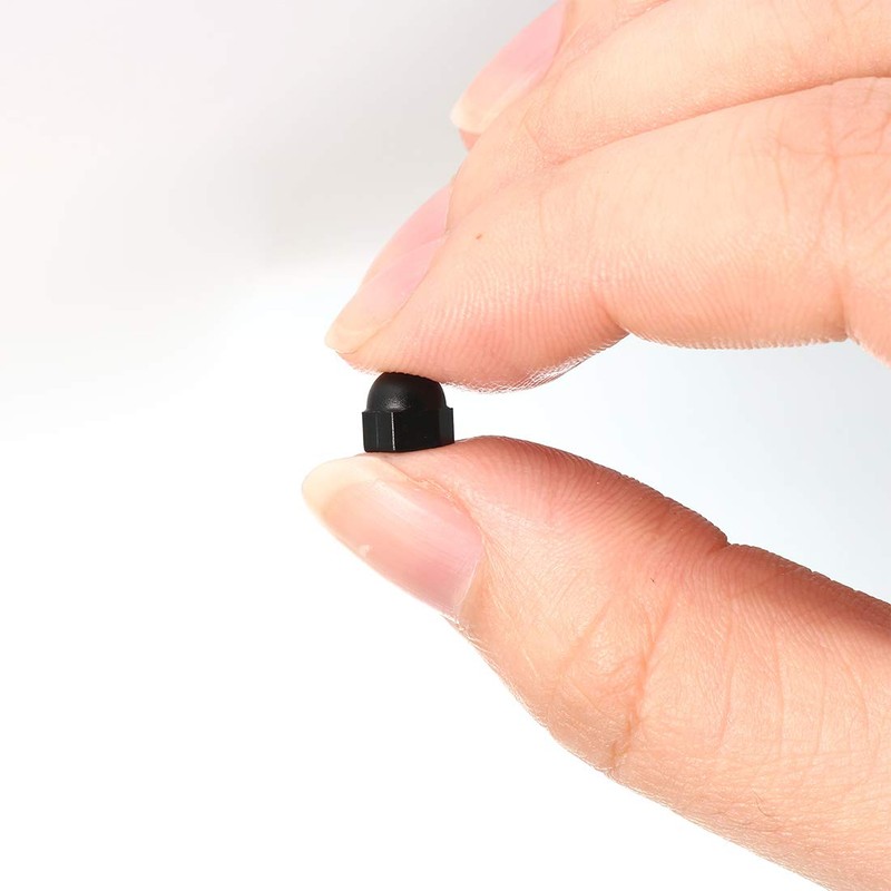 sourcing map M3 Cap Nut, Hex Acorn Dome Head Nuts