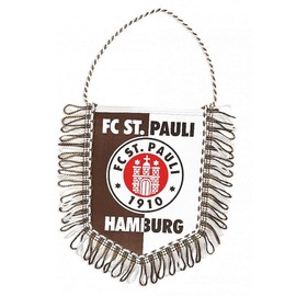 FC St. Pauli Car Pennant Logo Banner, Car Banner – Plus Sticker Fans Against Right