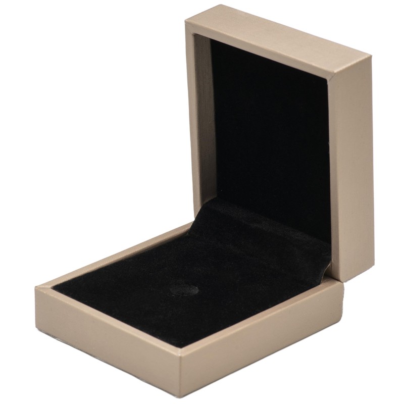 COWFEX Small Single PU Pin Display Box Case for Gift