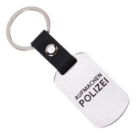 soporXw Funny Keyring Lucky Charm Guardian Angel Police Gifts for Women Men for Mum Dad Boyfriend Girlfriend Best Mum Dad, Farewell Gift Colleagues, Birthday, Police