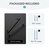 HOME EDIT 5 Pack 256mm Matte Black Kitchen Cabinet Hardware
