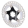 Disc Brake Rotor Black CNC Engraving Milling Anodized Marking Bike