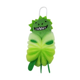 Suillty Unicorn Cartoon Animal Bath Shower Sponge Pouf Loofahs - Eco-Friendly Exfoliating Mesh Brush Mesh Bath Shower Ball Sponge - Exfoliate, Cleanse, Soothe Skin