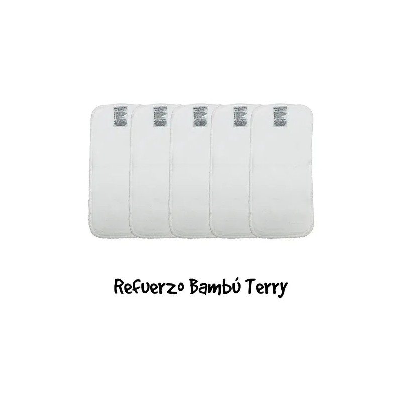 Absorbente Mixto Terrymicro Para Pañal De Tela Ecopipo 5pz