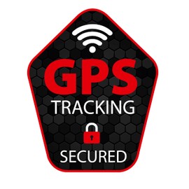 Devino® GPS Anti-Theft Sticker | Warning Sticker for Deterrent for Bicycle Thieves | Sticker for Bicycle & e-Bike | 5 x 4 cm | Weather & UV Resistant