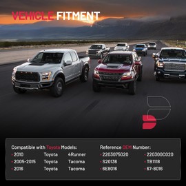 BDFHYK Electronic Throttle Body Compatible with 2010 Toyota 4Runner 2005-2015 Toyota Tacoma 2016 Toyota Tacoma Replaces 2203075020 220300C020 S20136 TB1118 6E8016 67-8016