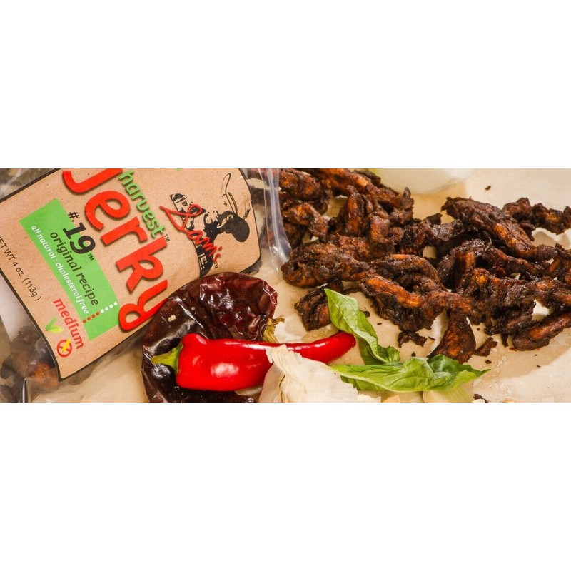 Butler Foods Sam's Vegan Harvest Jerky made from Butler Soy