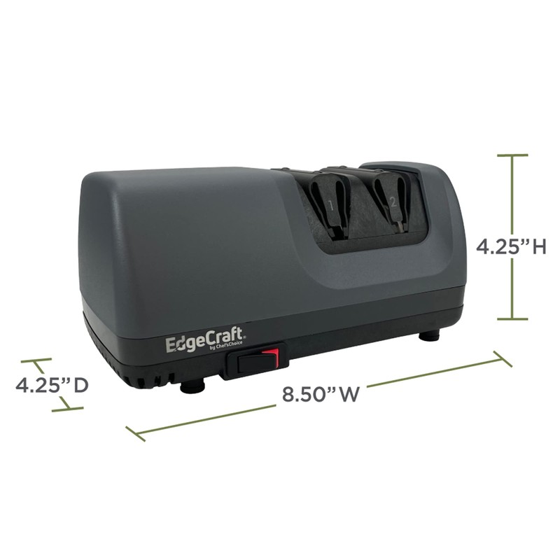 EdgeCraft E317 Electric Knife Sharpeners for 20-Degree Straight and Serrated