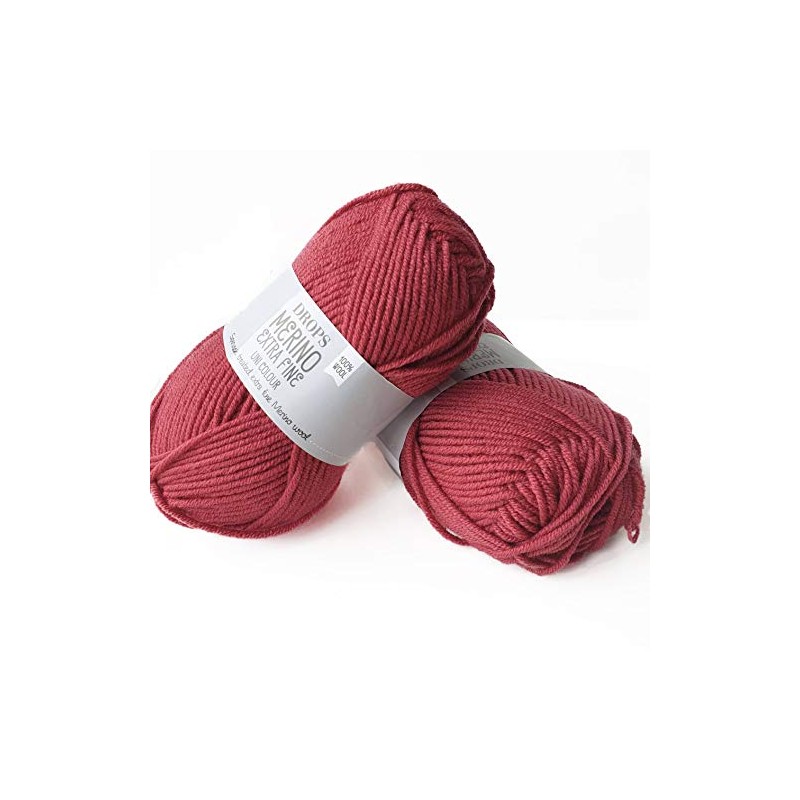 DROPS Merino Extra Fine 32 UNI Dark Rose