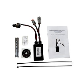 Berks Attachments Plug & Play Intermittent Wiper Delay Kit for Can-Am Defender (2016-Present) | 3-30 Sec Adjustable Delay Knob | Easy Install & Durable