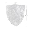 Ponpong 1.2 Gallon Clear Kitchen Trash Bags Garbage Bags Waste