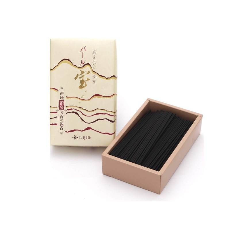 Treasure Pearl Jasmine Elegant Scent, 3 Boxes, Smokeless Incense, Tanaka