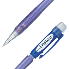 Lapicero Fiesta de Pentel Color Azul 0.5 mm Caja con 12 Piezas- AX105-C